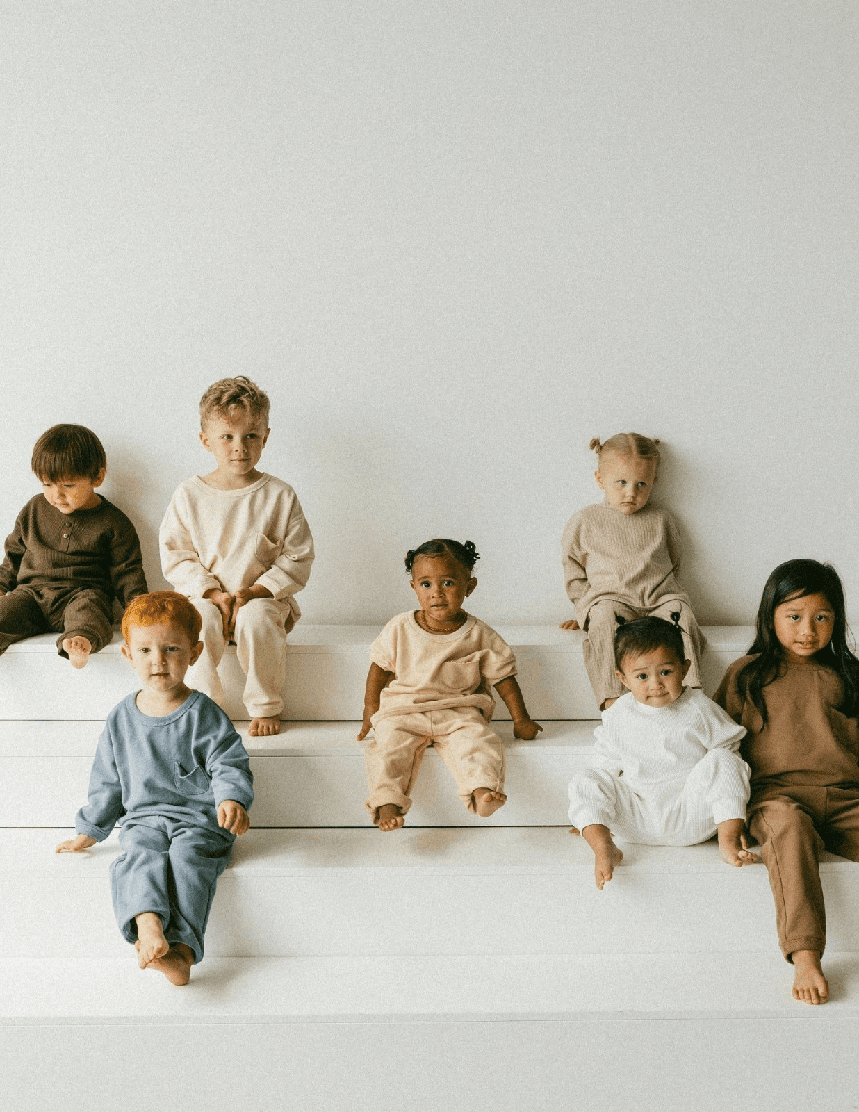 Children wearing Mitly clothing